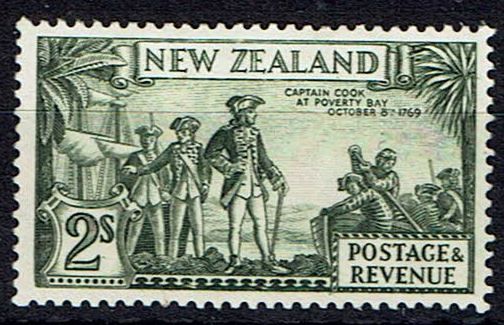 Image of New Zealand SG 589c LMM British Commonwealth Stamp